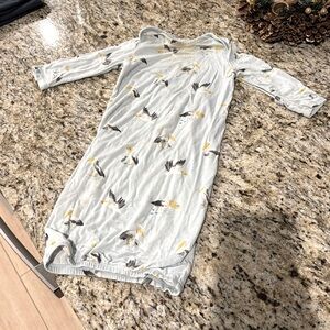 Angel Dear Pelican Print 0-3M Gown